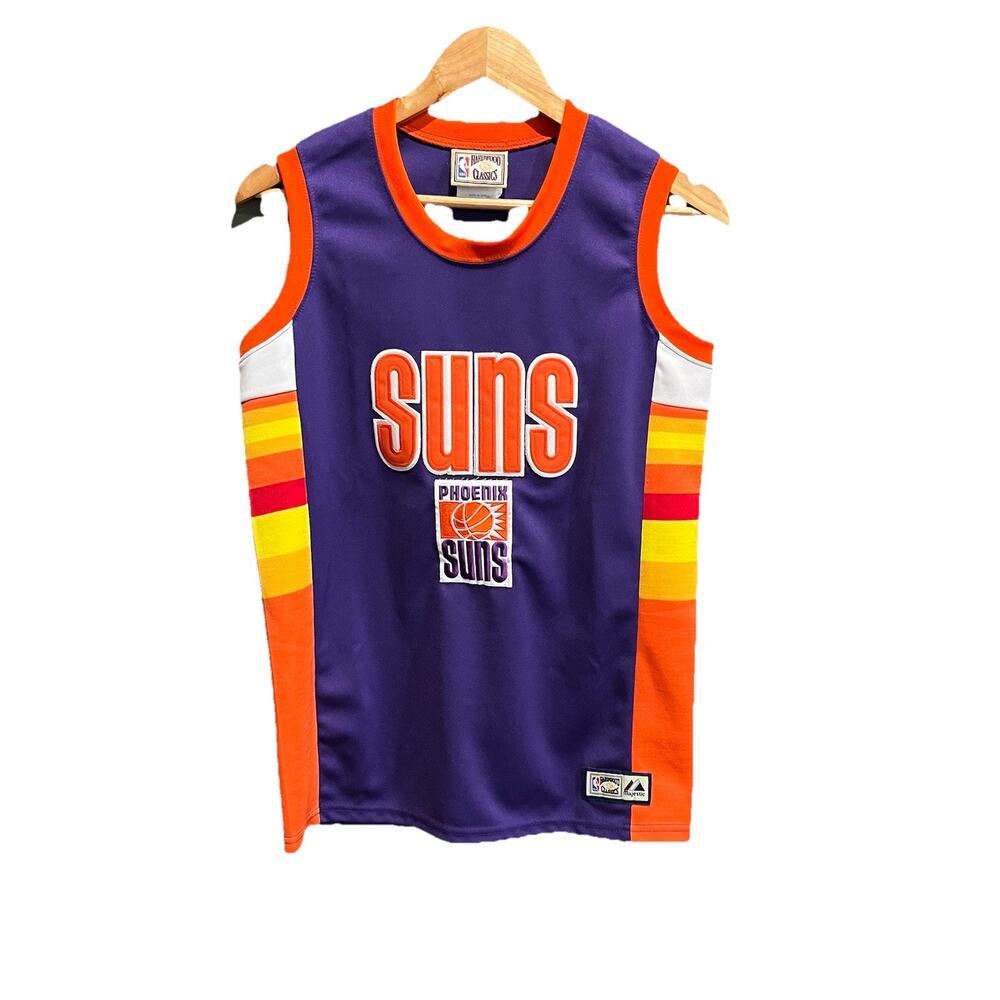 Hardwood Classics Multicolor Vintage NBA Phoenix Suns Men's‎ Jersey Size L